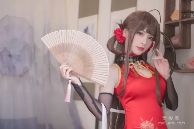 [Cosplay] 星野saori - DSR-50 紅牡丹
