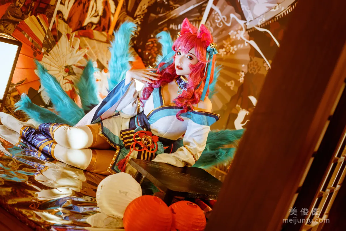 [Cosplay Photos] Anime Blogger Wenmei - Ahri photo 2