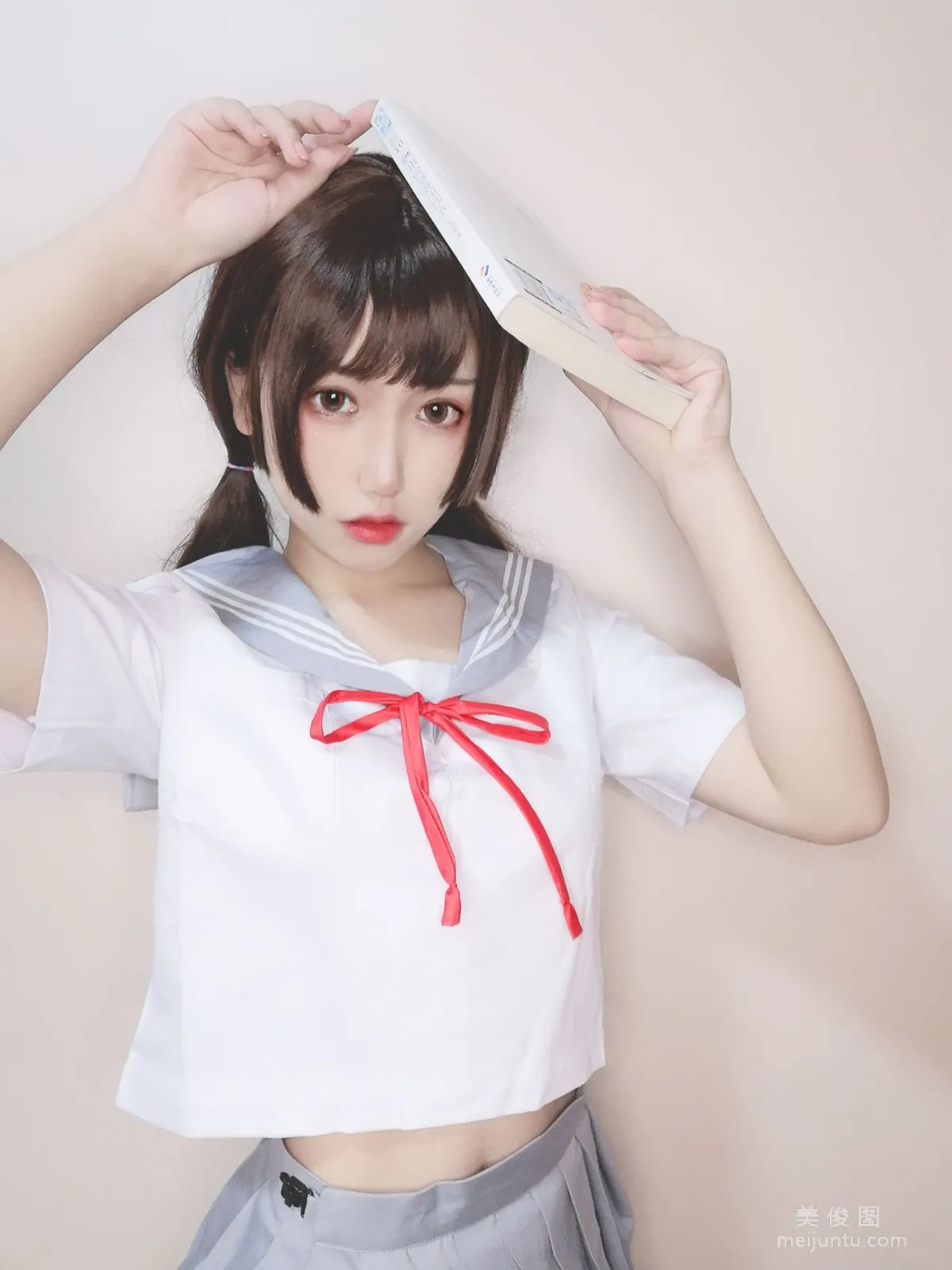 [Cosplay] 芋圓侑子SJ_ - 白絲jk 6