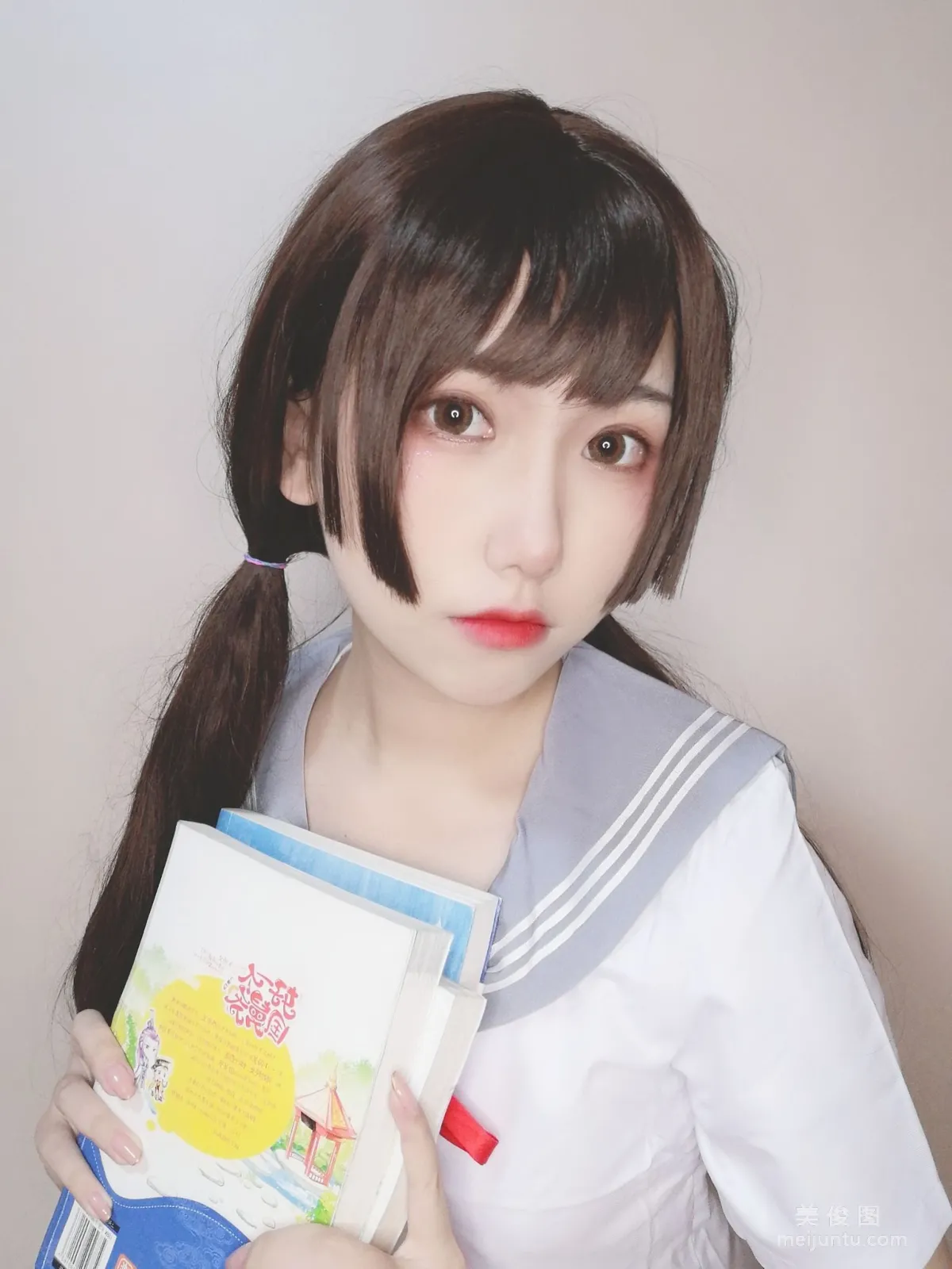[Cosplay] 芋圆侑子SJ_ - 白丝jk3