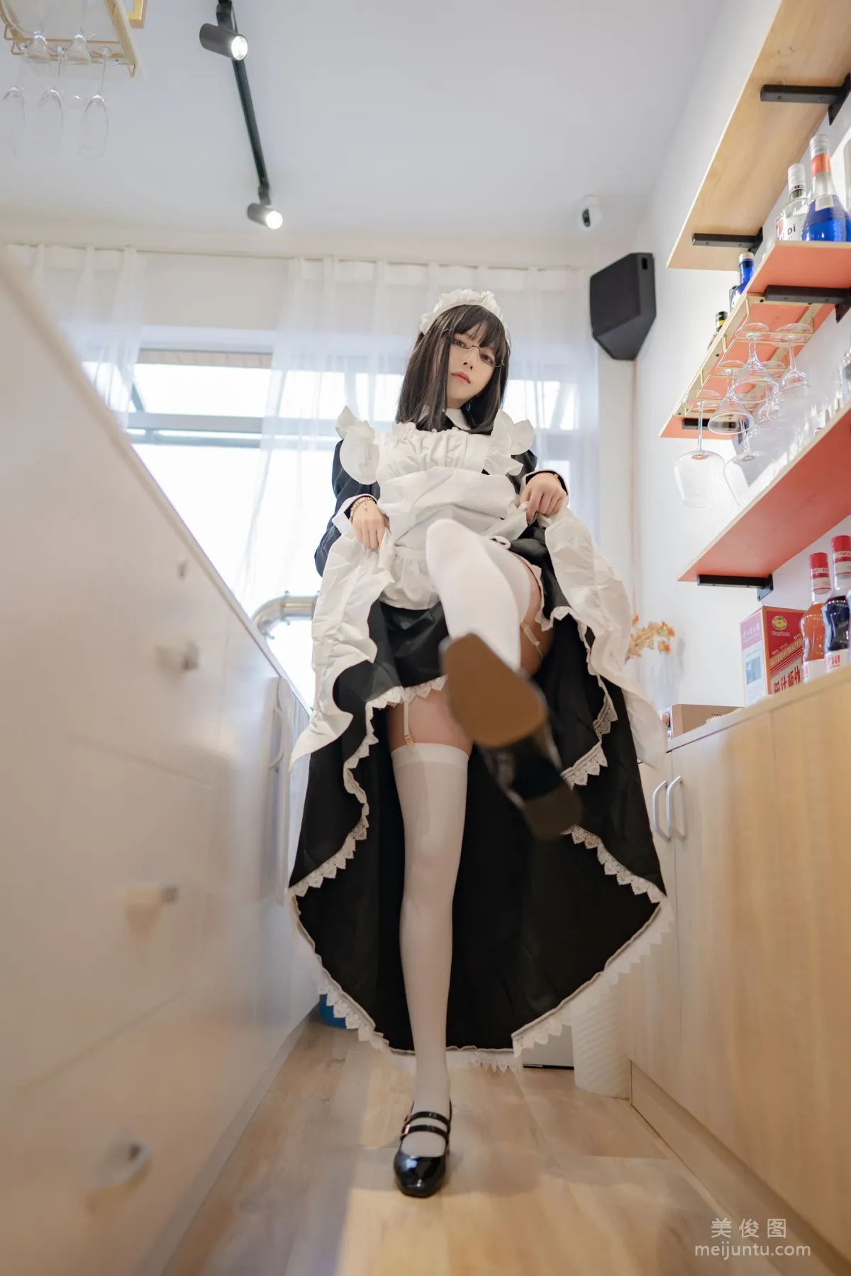 [Cosplay] Mixianxian sama - Maid Long Skirt Photo Set photo 11