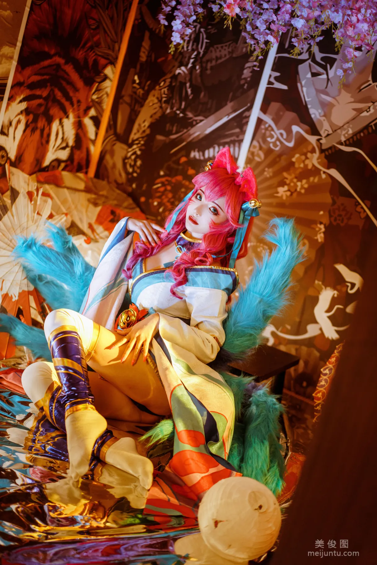 [Cosplay Photos] Anime Blogger Wenmei - Ahri photo 8