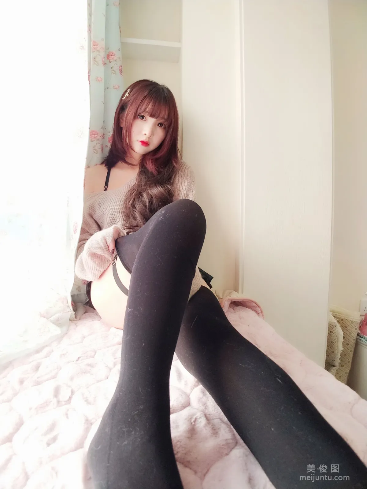 [Cosplay] 2D Beauty Guchuan kagura, Sexy Sweater photo 27