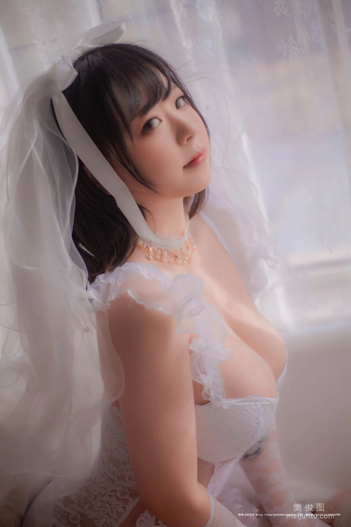 [Cosplay] Pipi Naike Keai Lela, Hazy Wedding Dress photo 57