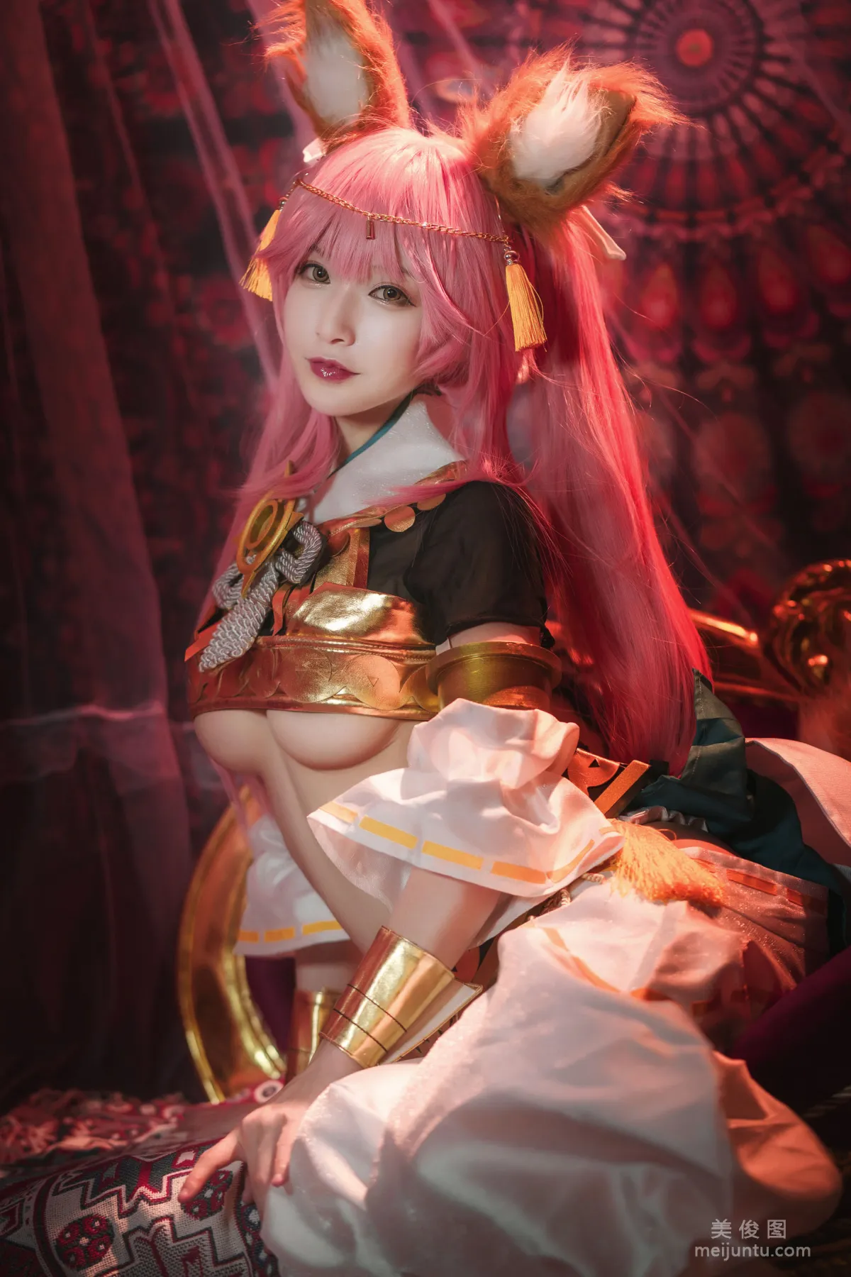 [Cosplay] 铁板烧鬼舞w - 玉藻前 神话 写真集1