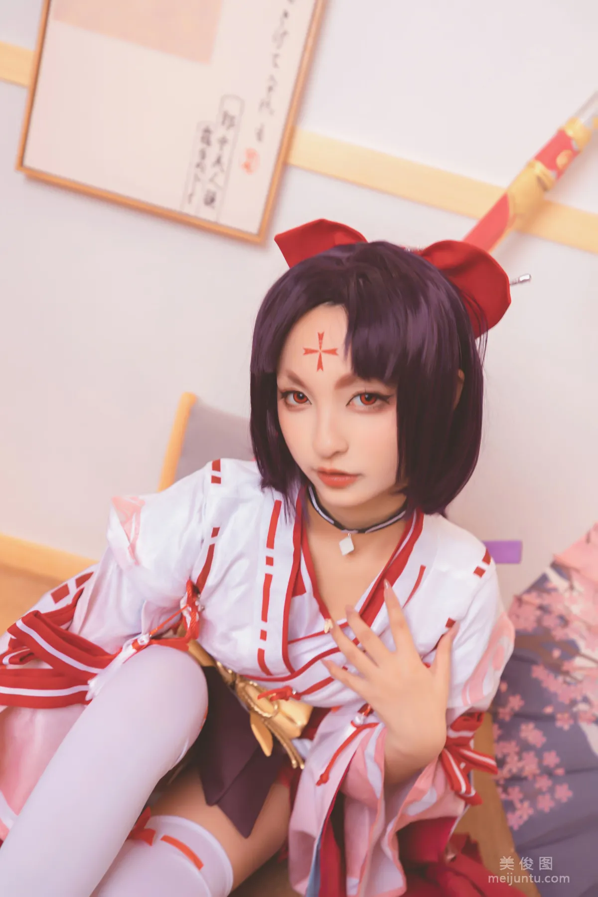 [Cosplay] 神楽坂真冬 《刀ノ語》 写真集63