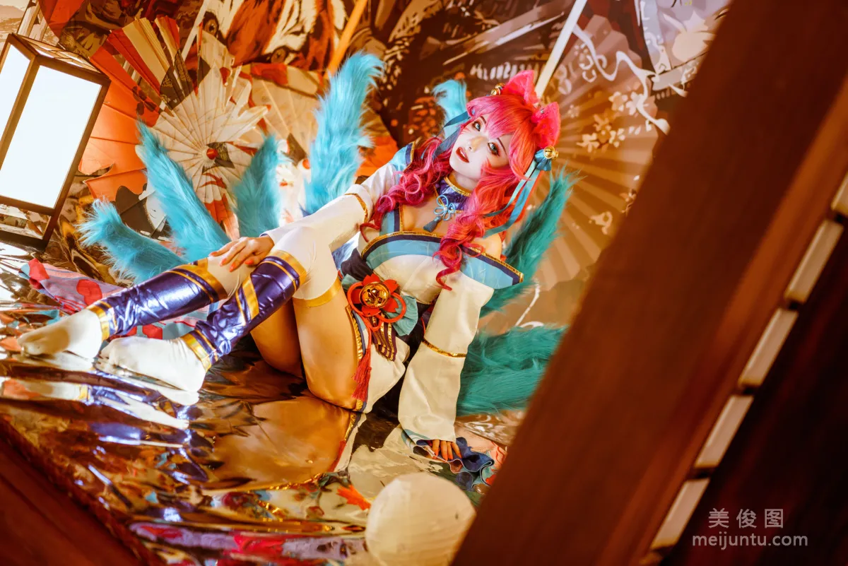 [Cosplay Photos] Anime Blogger Wenmei - Ahri photo 4