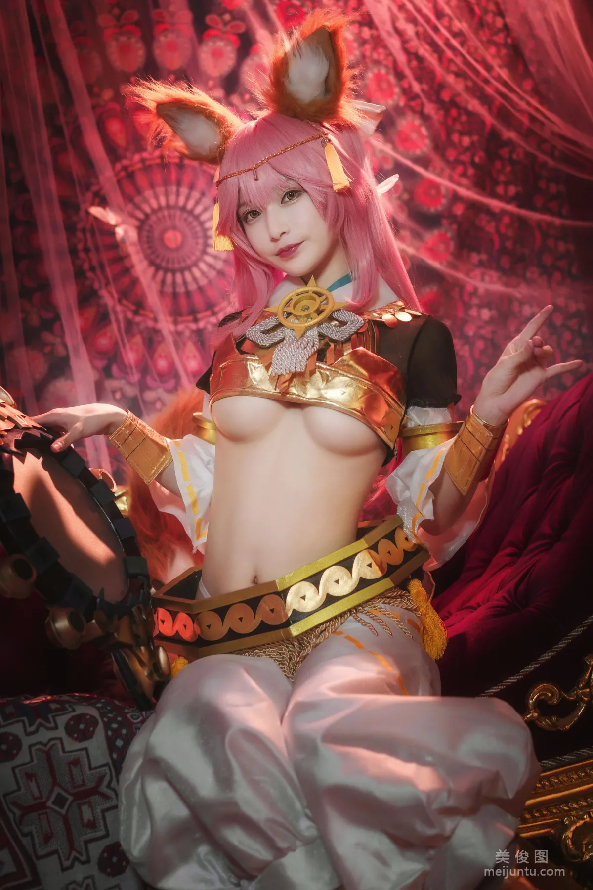[Cosplay] Tieban Shaogui Wu w - Tamamo no Mae Mythology Photo Set photo 5
