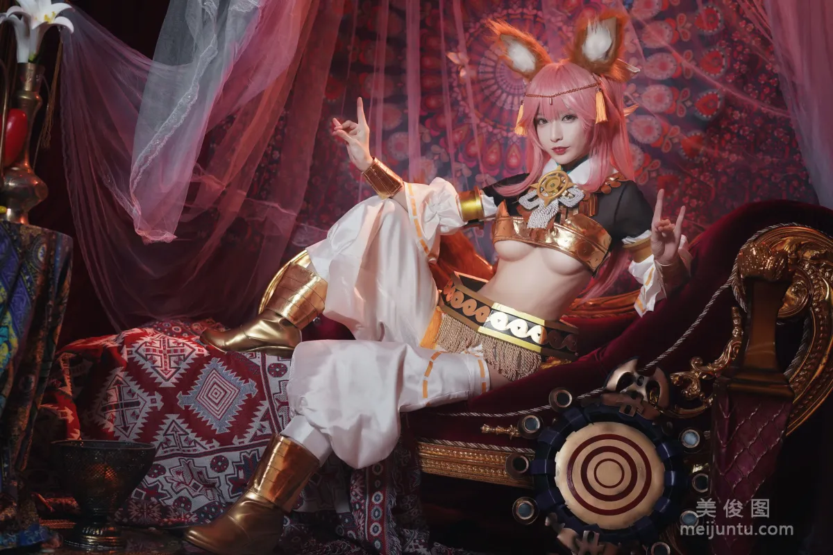 [Cosplay] Tieban Shaogui Wu w - Tamamo no Mae Mythology Photo Set photo 20