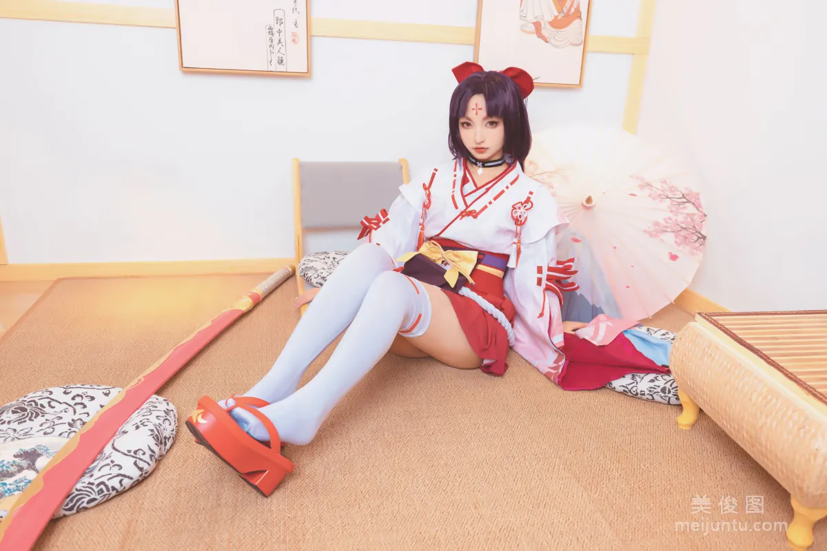 [Cosplay] 神楽坂真冬 《刀ノ語》 写真集31