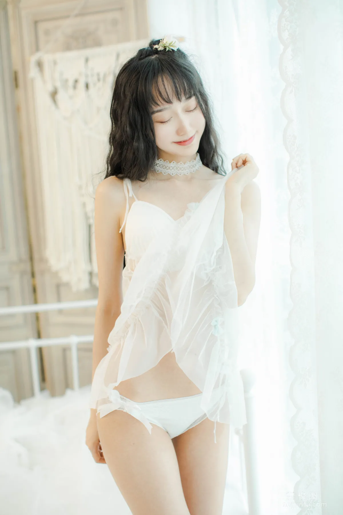 [Cosplay Photo Set] Mu Mianmian OwO - Lingerie Private Shoot photo 20