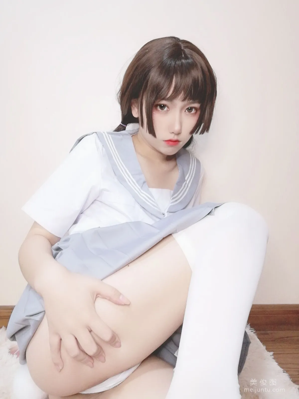 [Cosplay] 芋圓侑子SJ_ - 白絲jk 31
