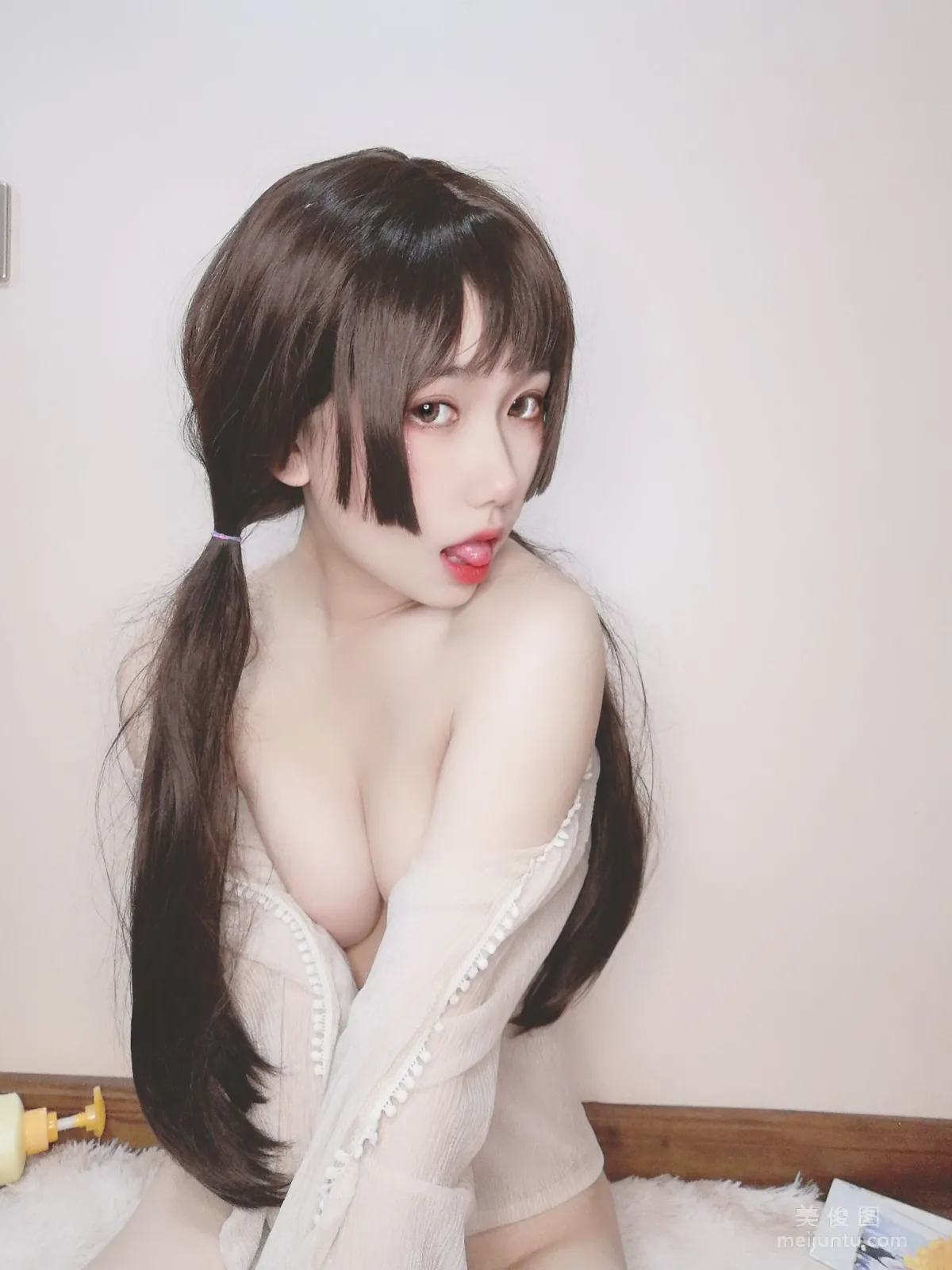 [Cosplay] 芋圓侑子SJ_ - 白絲jk 75
