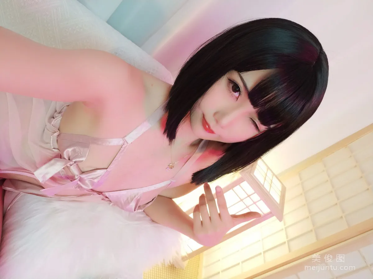 [Cosplay] Anime Blogger Xiao Meiyan - It Is Night Photo Set photo 29