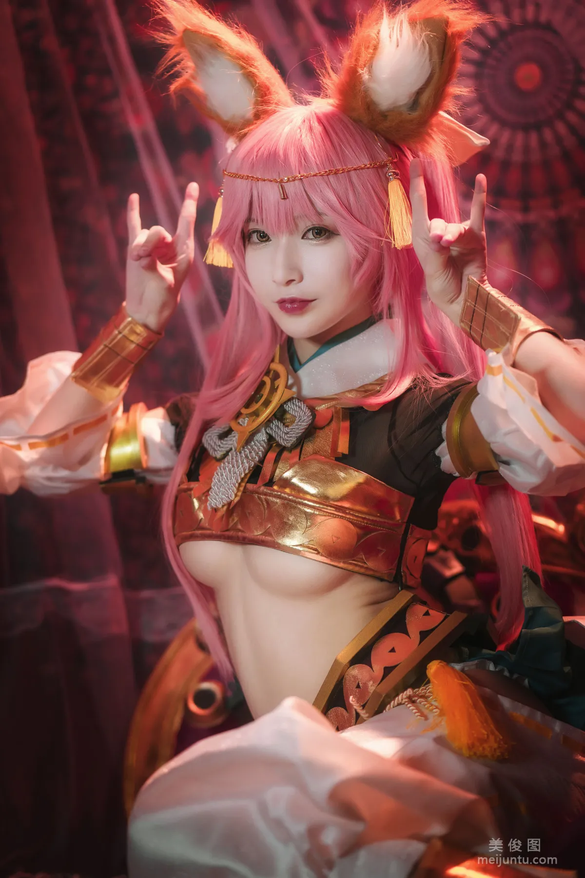 [Cosplay] Tieban Shaogui Wu w - Tamamo no Mae Mythology Photo Set photo 2