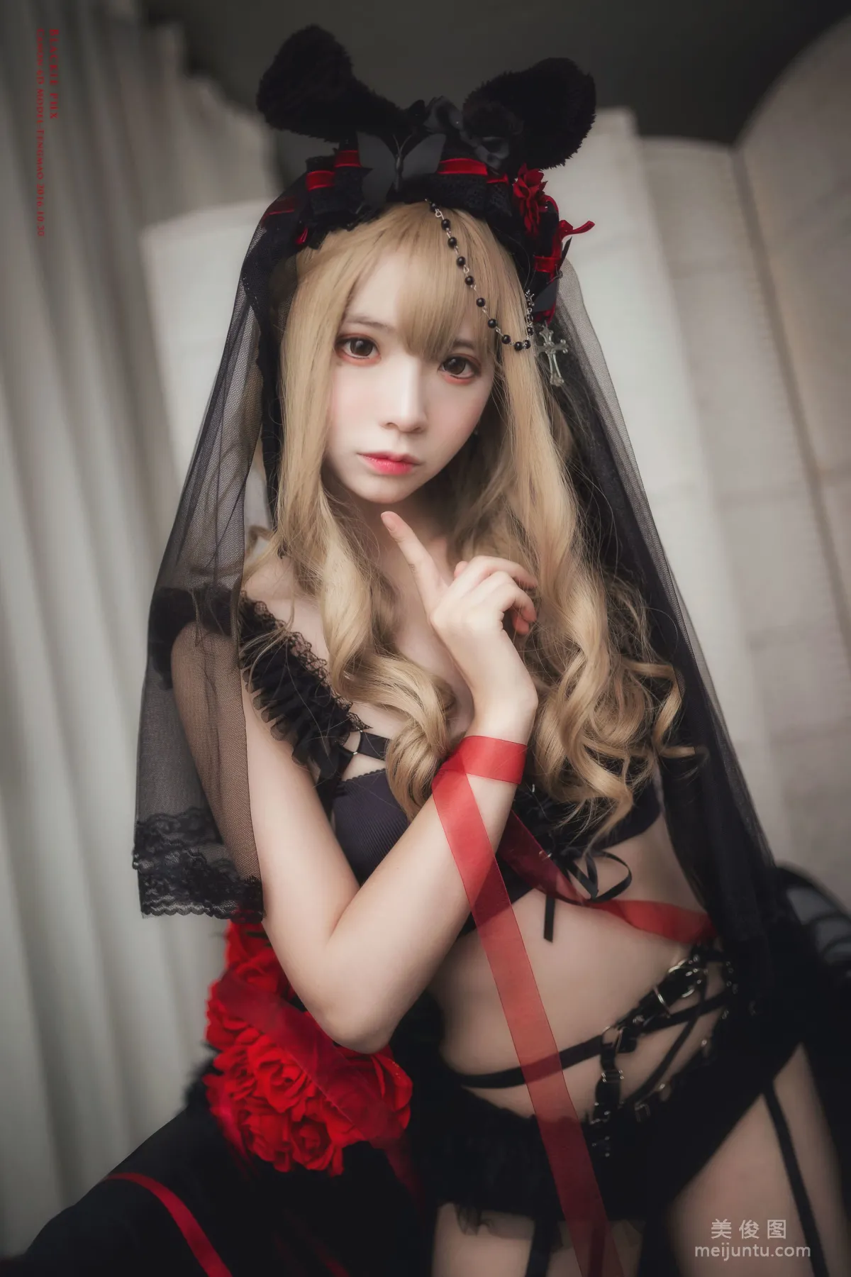[Cosplay] 瘋貓ss - 黑色玫瑰 3