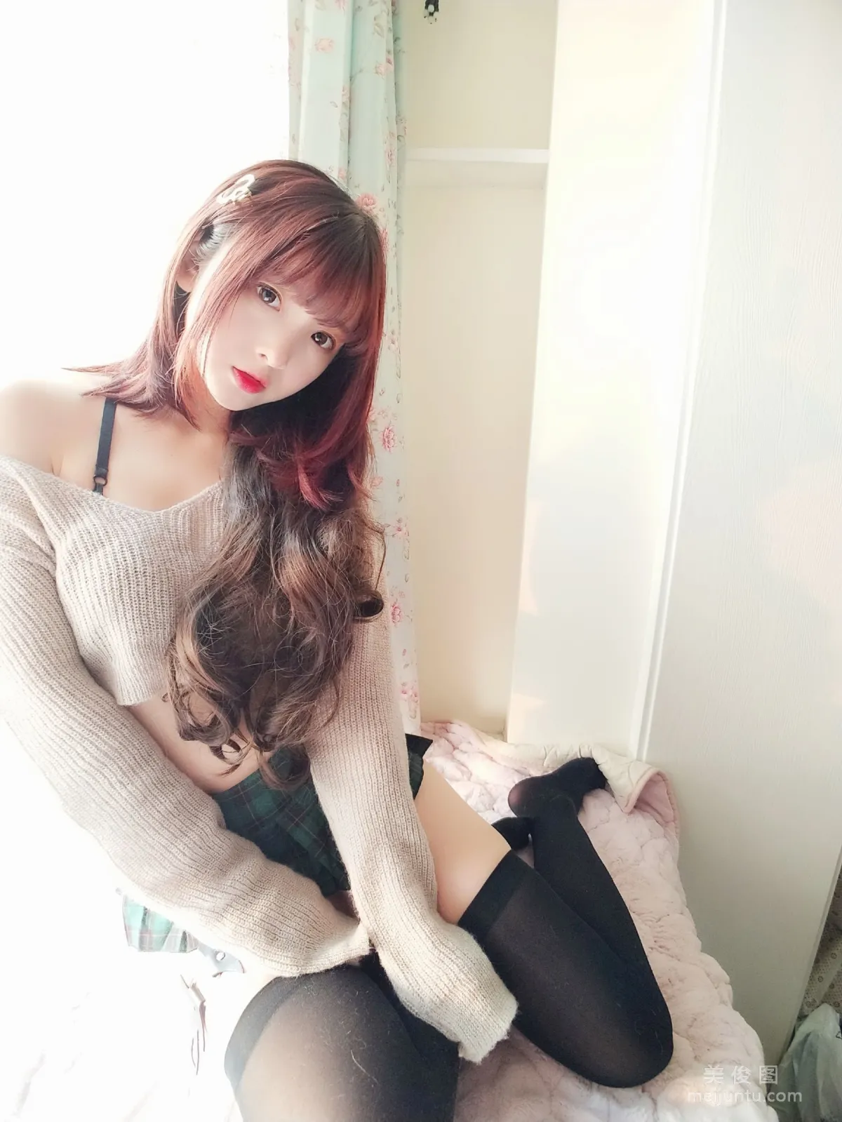 [Cosplay] 2D Beauty Guchuan kagura, Sexy Sweater photo 21