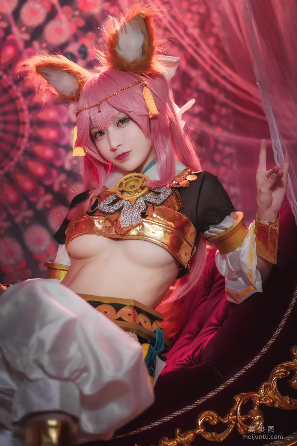 [Cosplay] Tieban Shaogui Wu w - Tamamo no Mae Mythology Photo Set photo 15