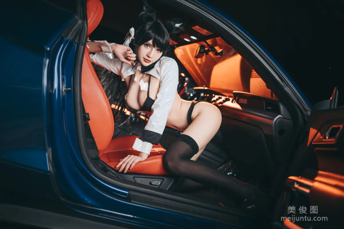 [Cosplay] 動漫博主一隻冉呐 - 愛宕賽車 寫真集 9