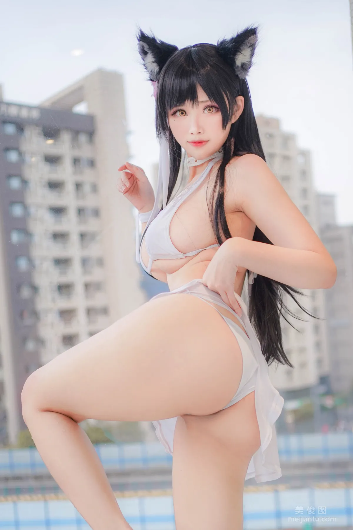 [Cosplay] Coser Xuan-KaYa - Atago Swimsuit photo 9