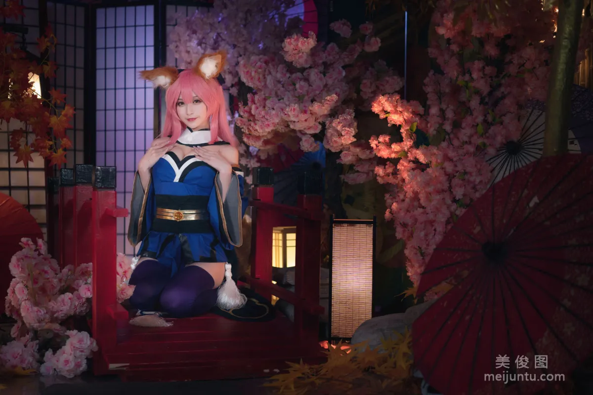 [Cosplay] Anime Blogger Tieban Shaogui Wu w - Tamamo no Mae Original Skin photo 29