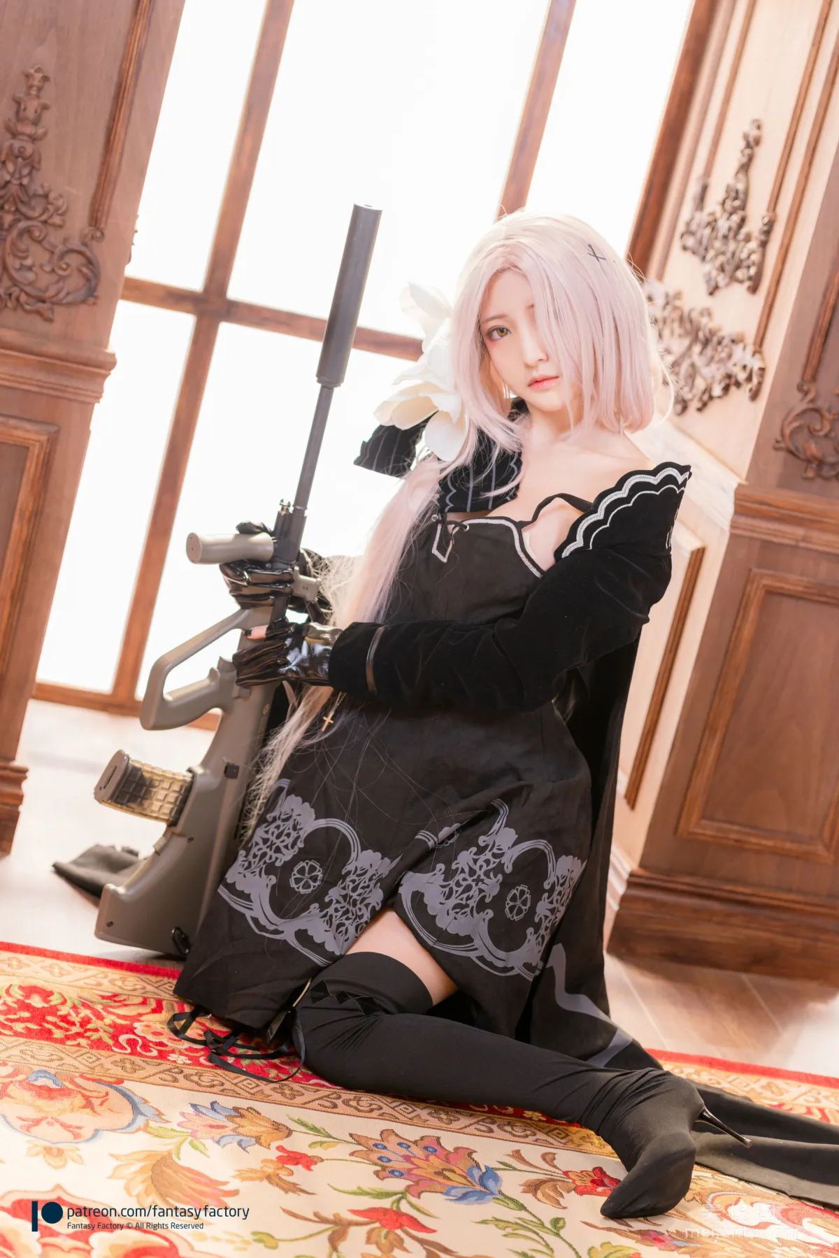 [Cosplay] Xiao Ding, Fantasy Factory, Nurse and School Swimsuit photo 6
