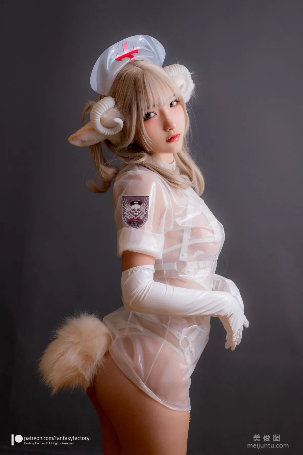 [Cosplay] Xiao Ding, Fantasy Factory, Nurse and School Swimsuit photo 73
