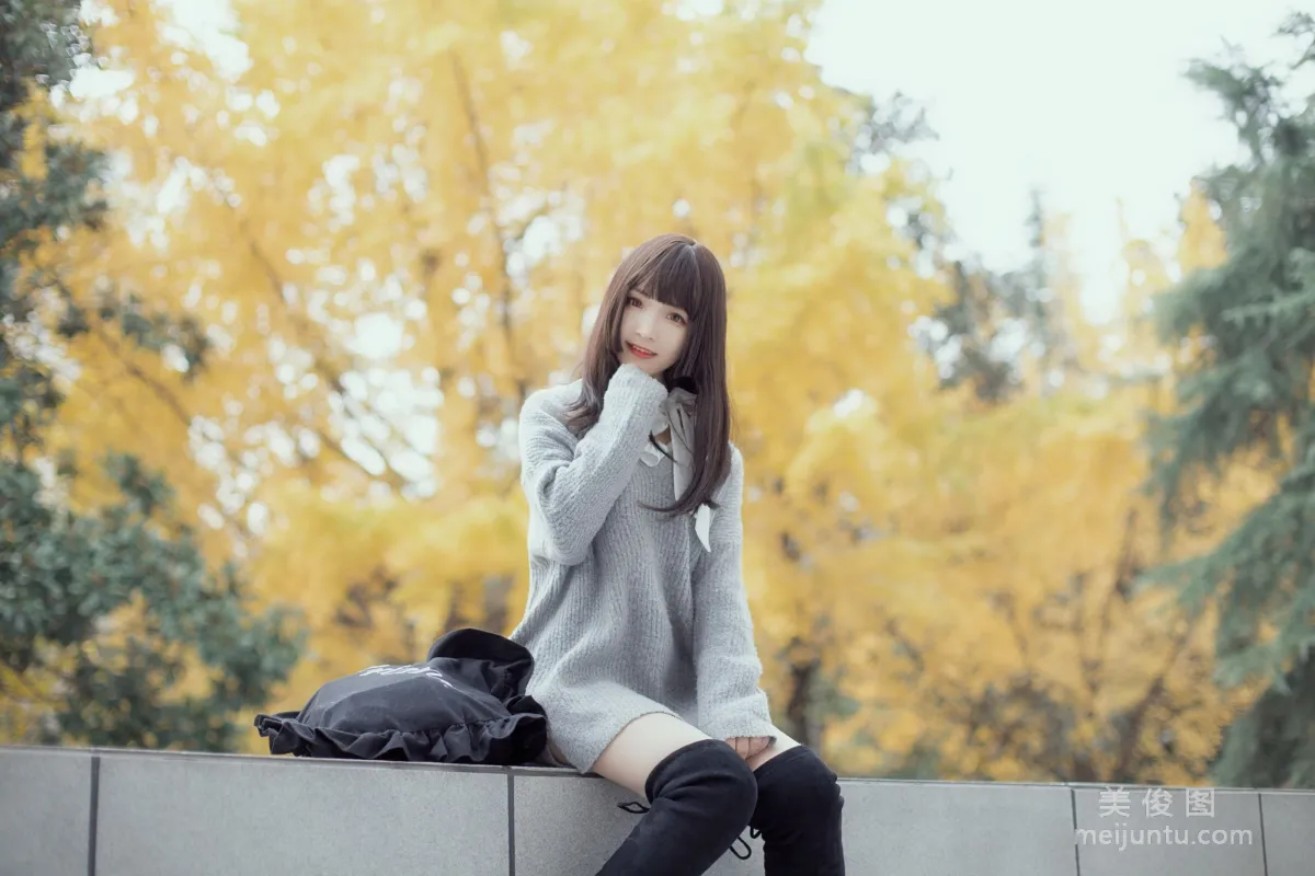 [Cosplay Photo] Guchuan kagura - Under the Ginkgo Tree photo 6