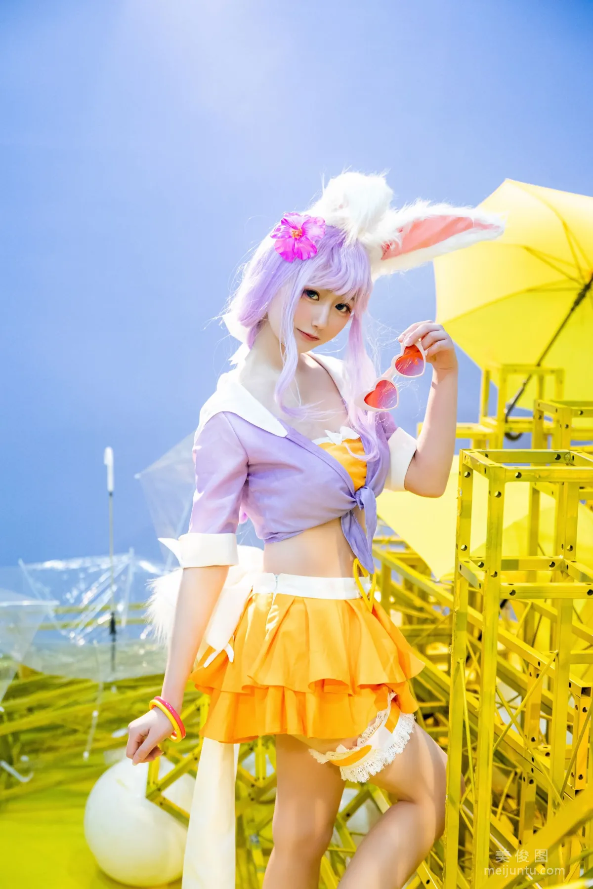 [Cosplay] Xianyin sic - Honor of Kings Gongsun Li Summer Mikan photo 3