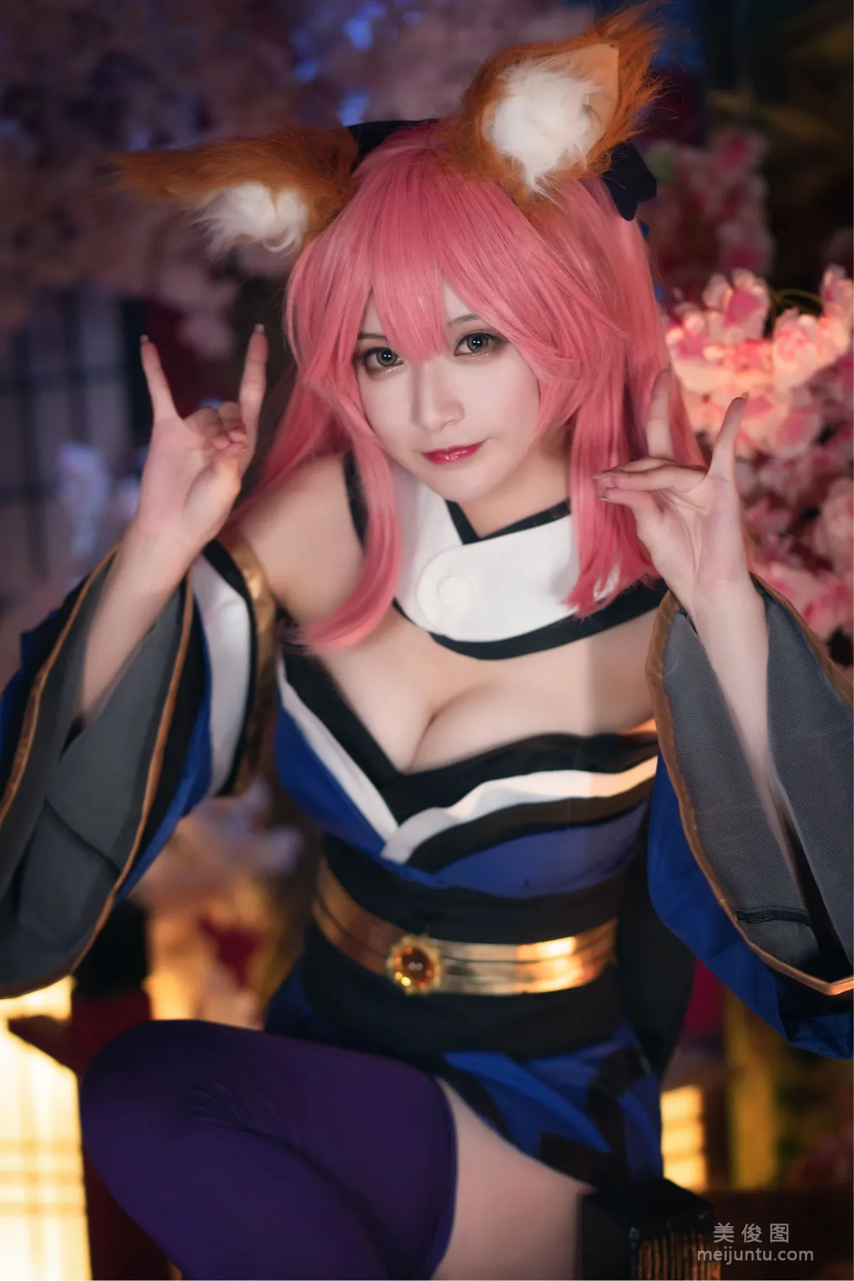 [Cosplay] Anime Blogger Tieban Shaogui Wu w - Tamamo no Mae Original Skin photo 6