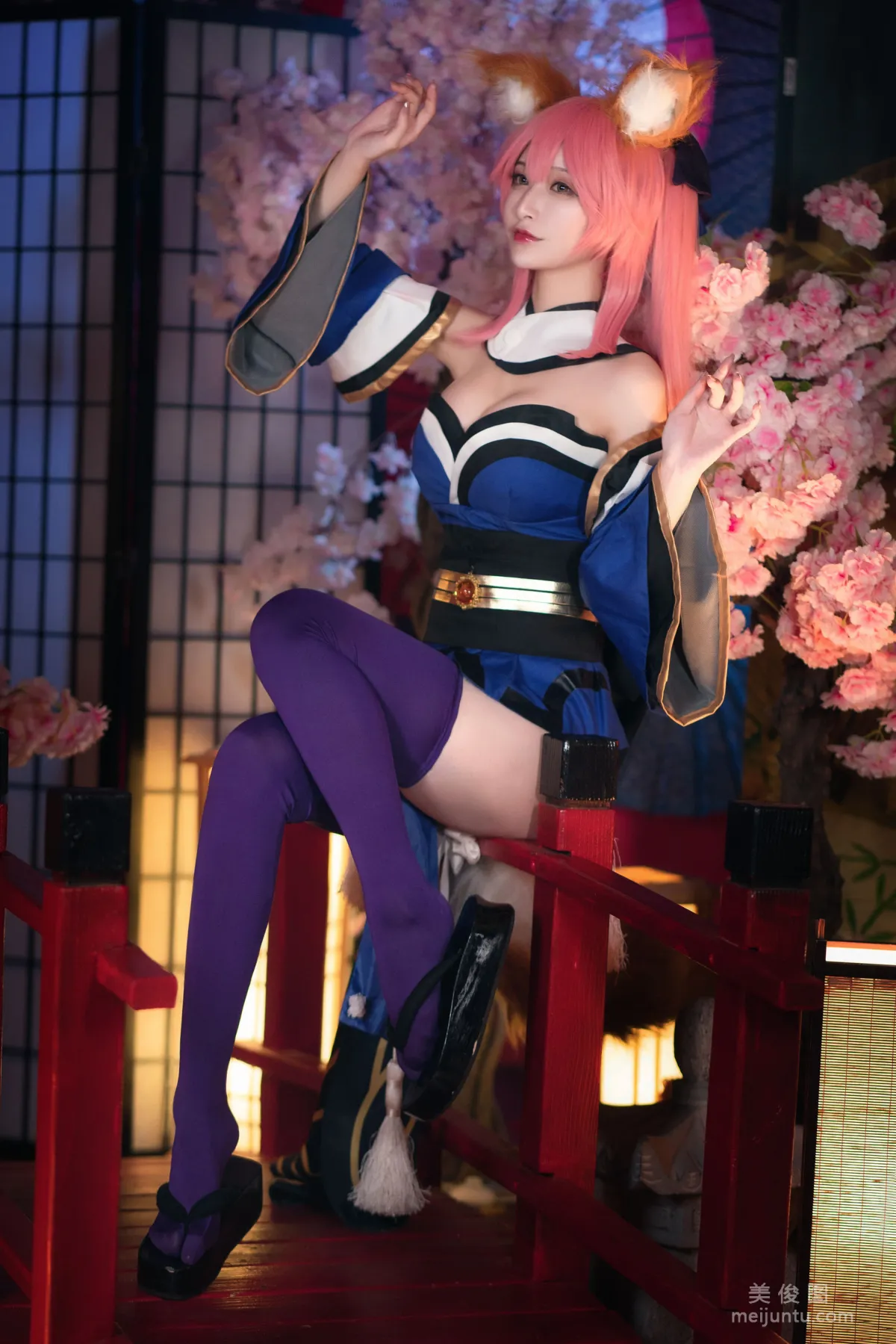 [Cosplay] Anime Blogger Tieban Shaogui Wu w - Tamamo no Mae Original Skin photo 10