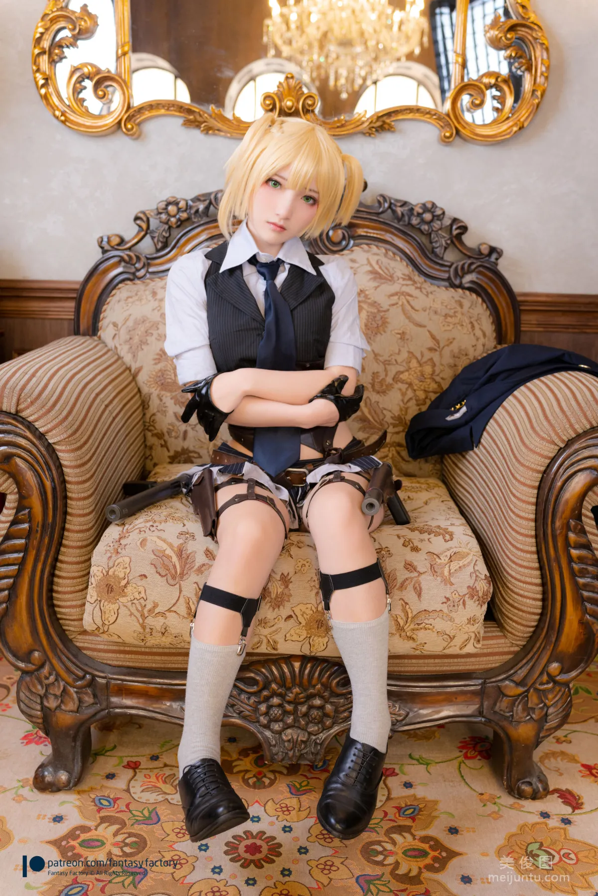[Cosplay] Xiao Ding, Fantasy Factory, Nurse and School Swimsuit photo 49