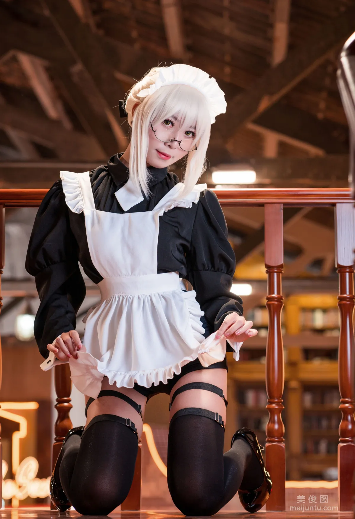[Cosplay Photo] Money Lengleng - Type 95 Yu Linglong, Black Saber Maid photo 4