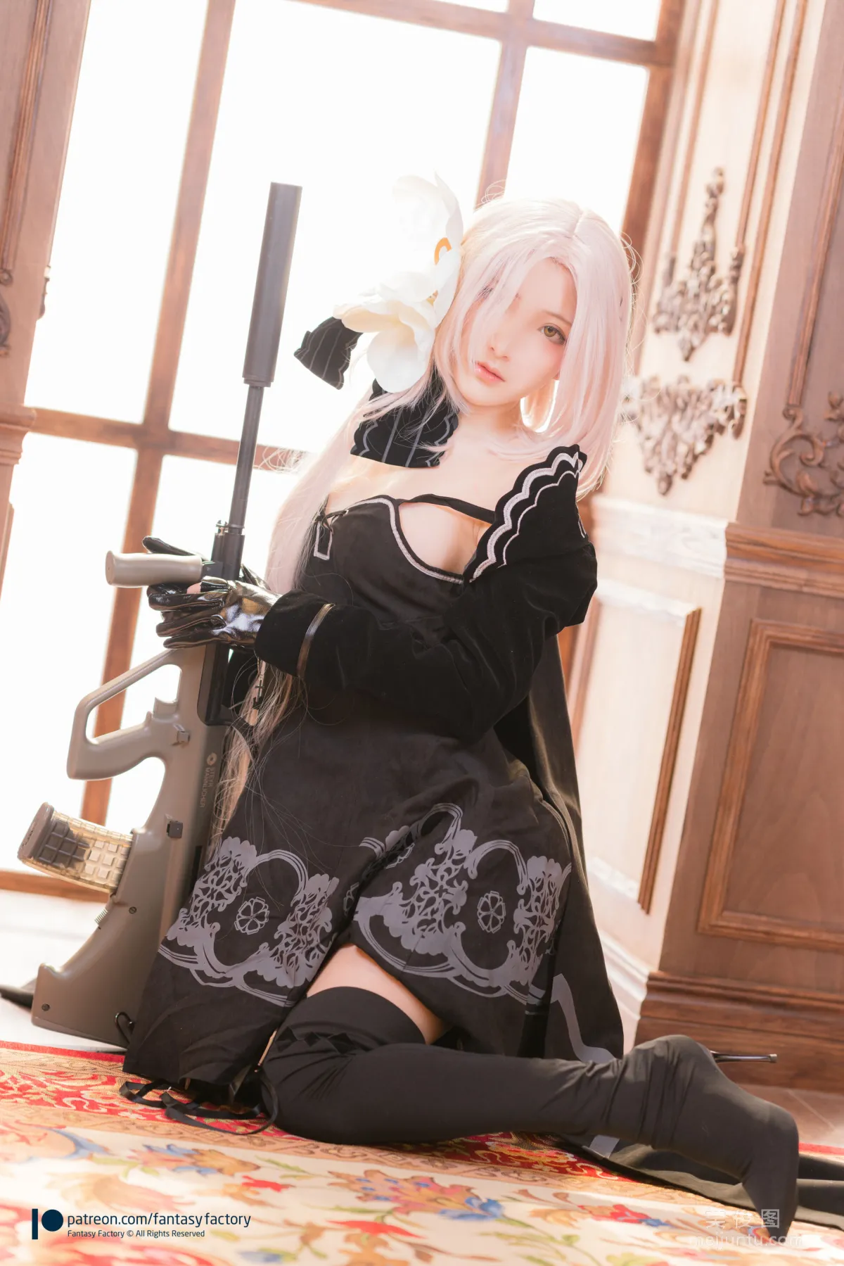 [Cosplay] Xiao Ding, Fantasy Factory, Nurse and School Swimsuit photo 7