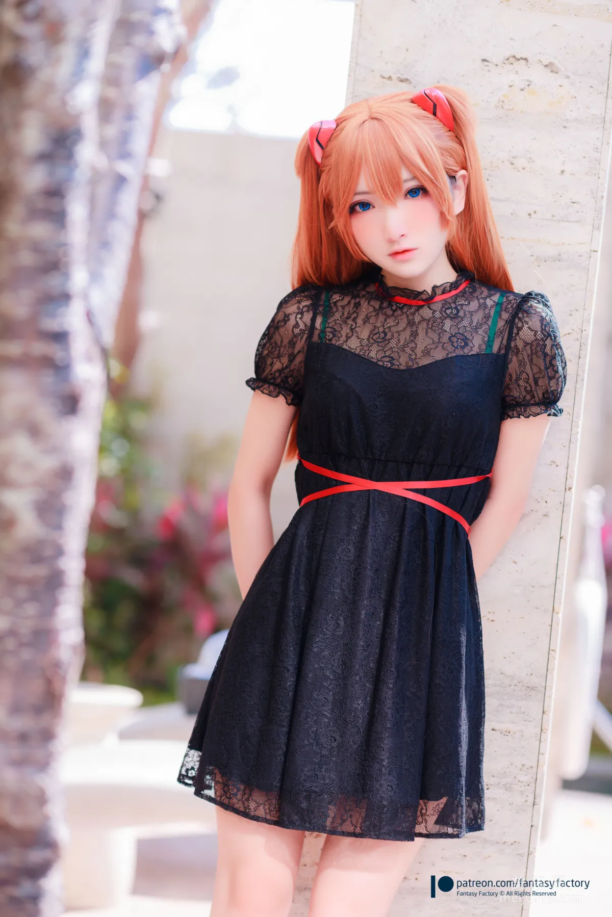 [Cosplay] 小丁 《Fantasy Factory》 - 蕾丝 女仆 风衣1