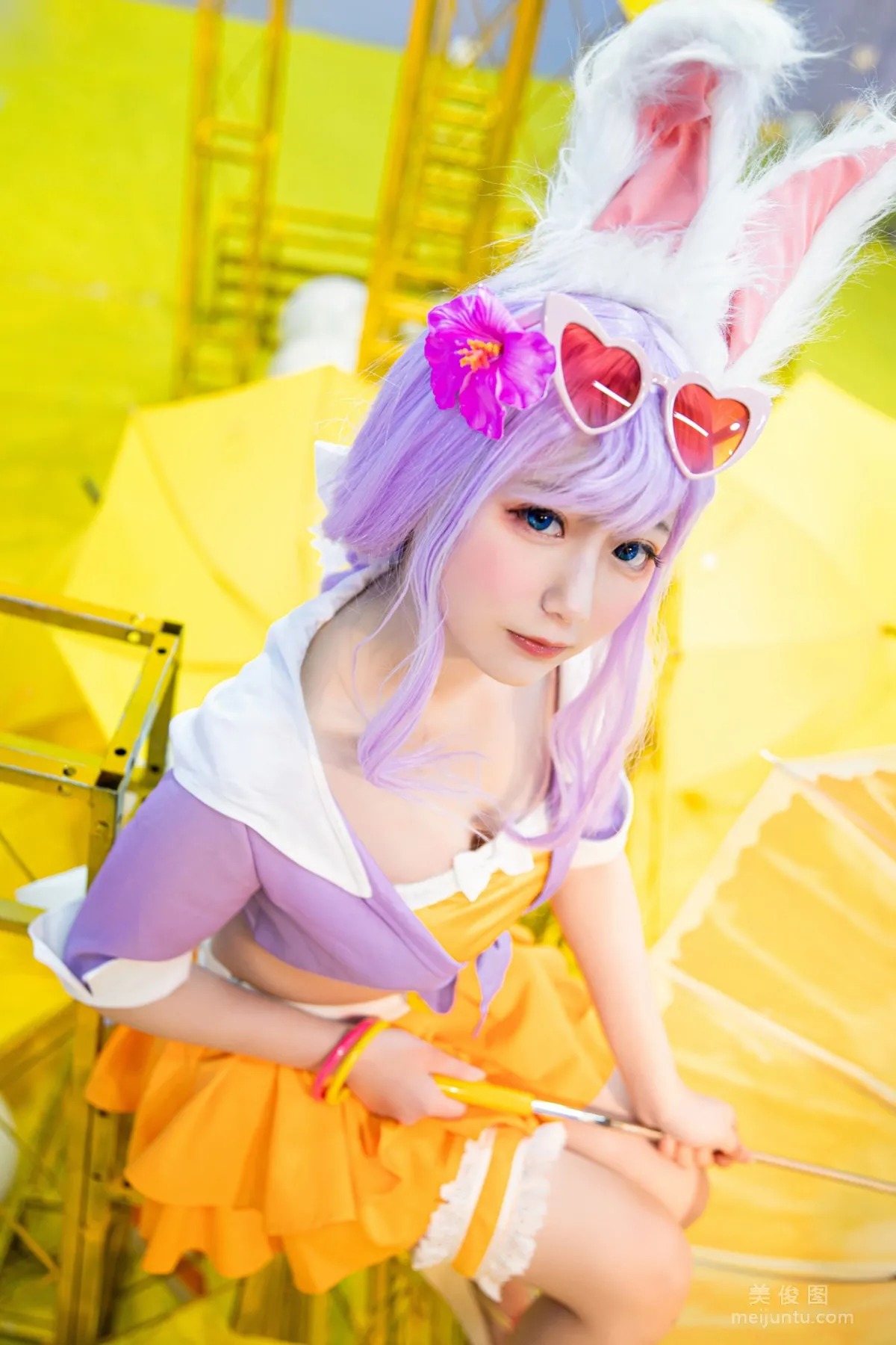 [Cosplay] Xianyin sic - Honor of Kings Gongsun Li Summer Mikan photo 4