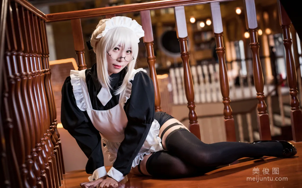 [Cosplay Photo] Money Lengleng - Type 95 Yu Linglong, Black Saber Maid photo 6