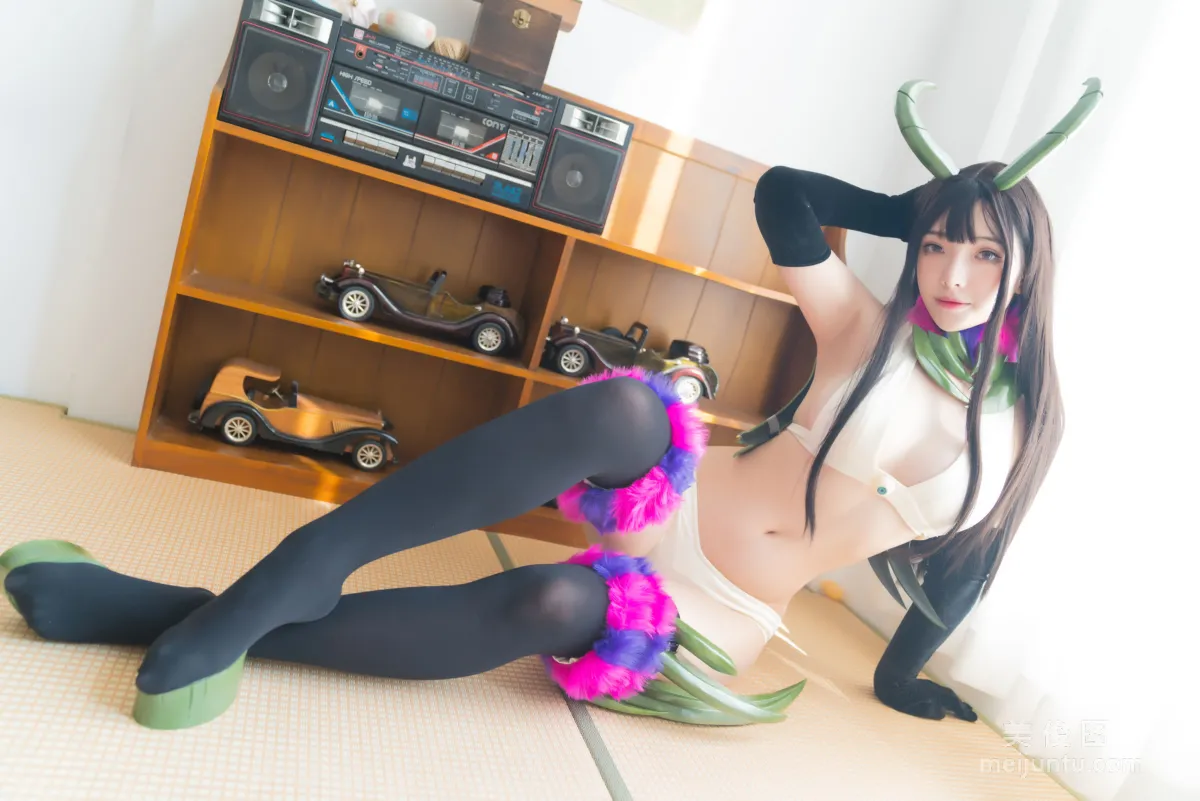 [Cosplay] Anime Blogger Wenmei Bujiang Daoli, Demon Sister Photo Set photo 9