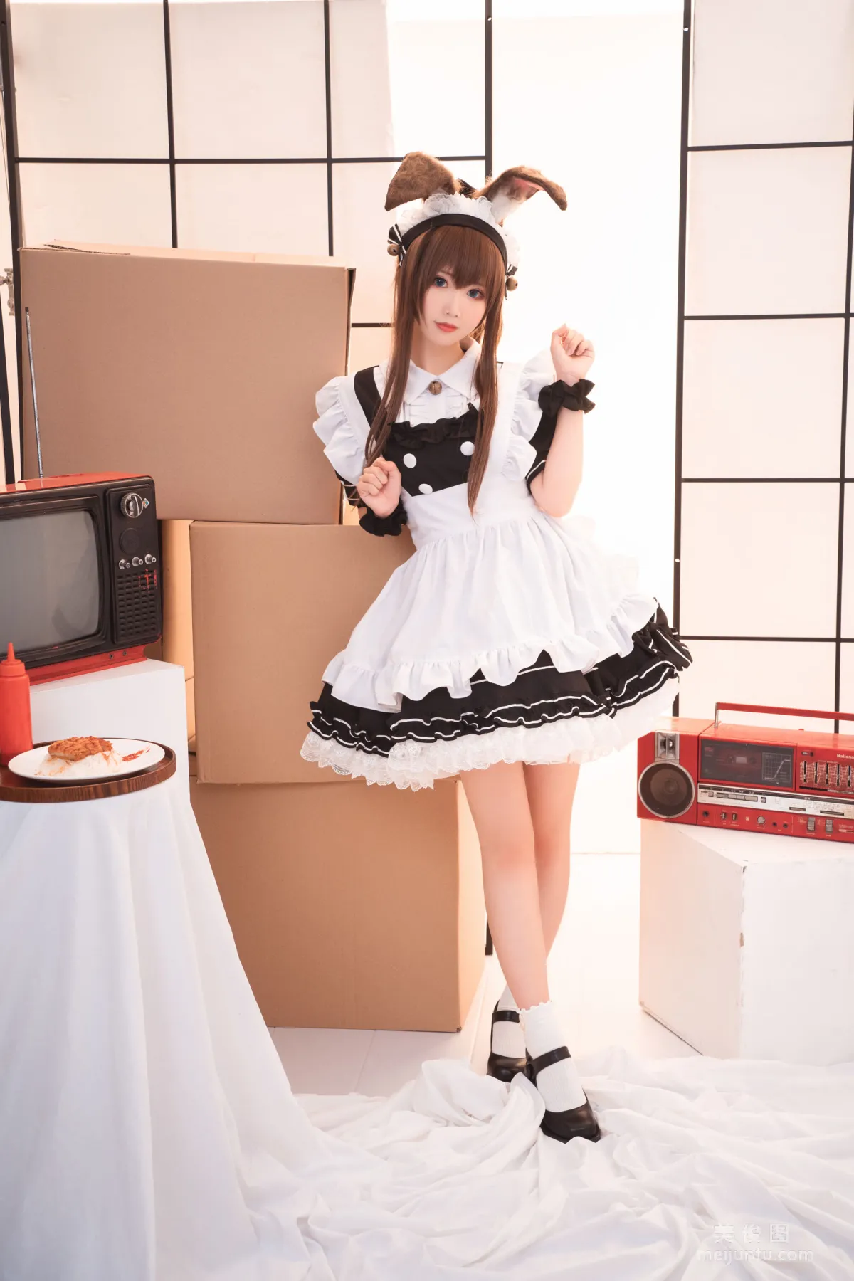[Cosplay] Cute Popular Coser Mianbing Xianer - Amiya Maid photo 21