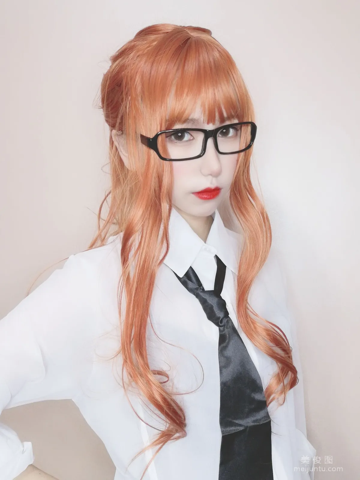 [Cosplay] Yuyuan Youzi SJ, Black Stockings Female Teacher Photo Set photo 2
