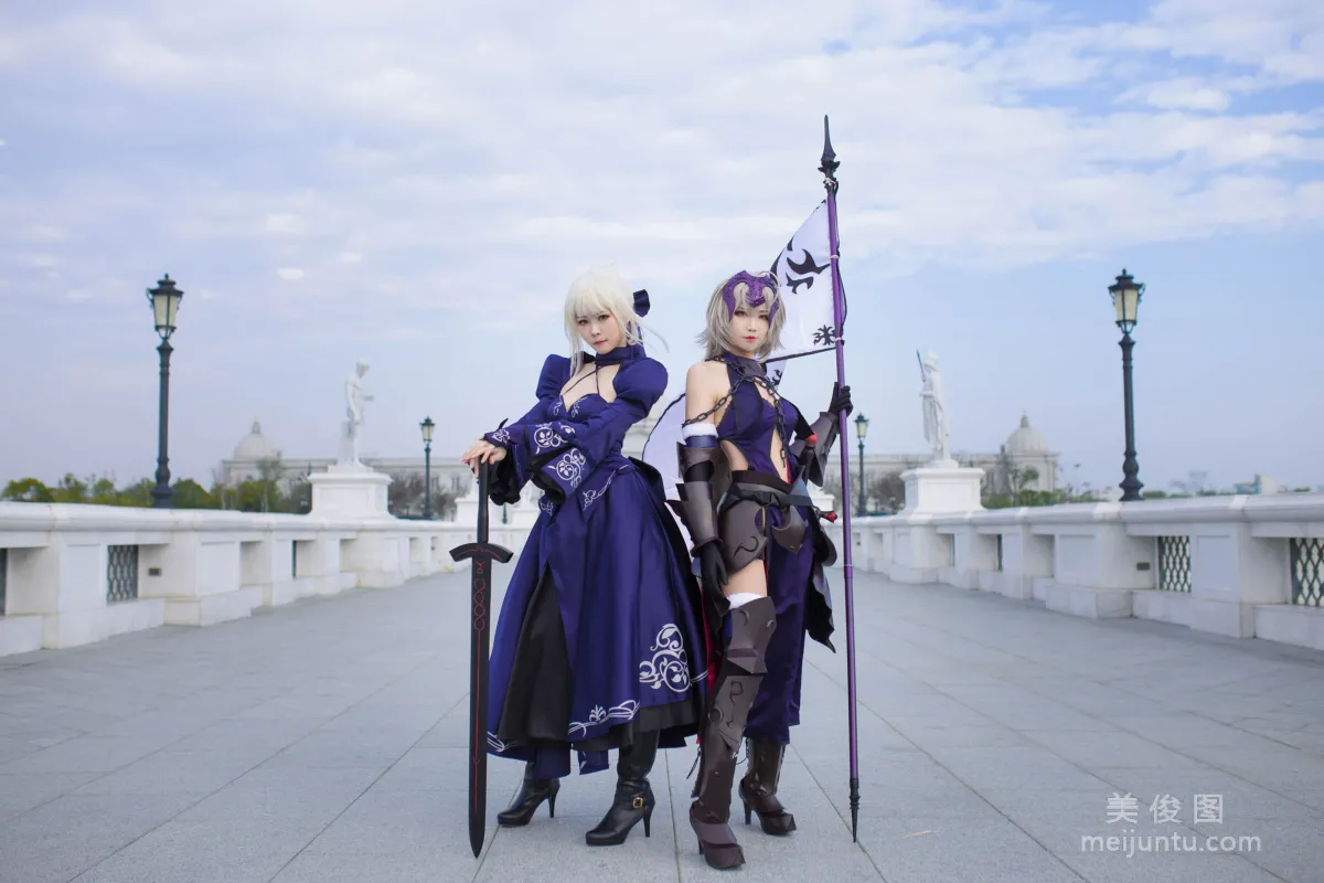 [Cosplay Photos] Coser Xuan-KaYa, Black Jeanne Black Ahoge photo 6