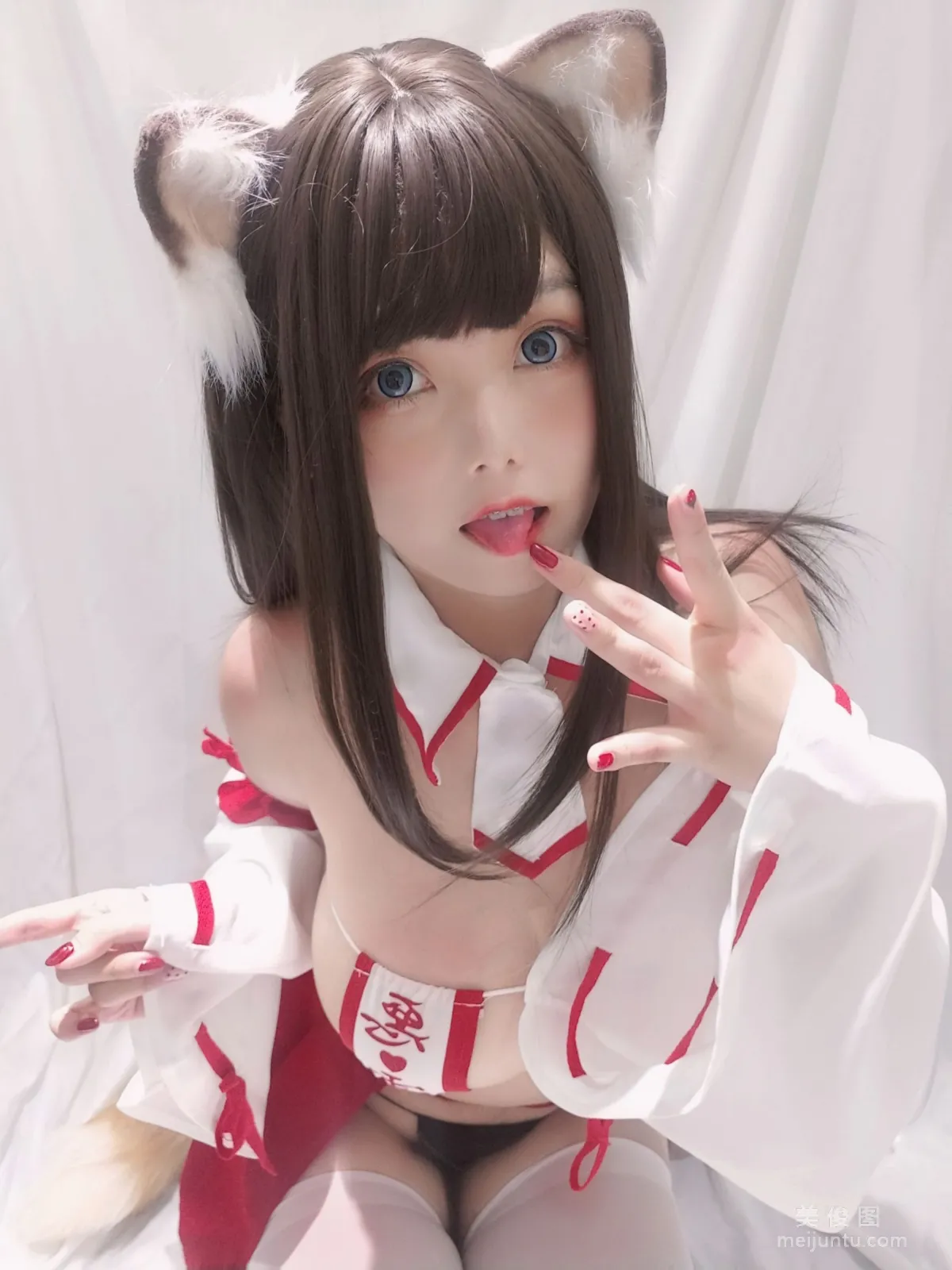 [Cosplay] 蜜汁猫裘 - 巫女小狐狸 写真集12