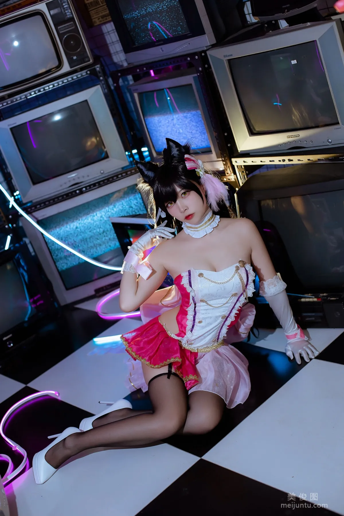 [Cosplay写真] 二佐Nisa - 犬之眷之碧蓝爱宕 打歌服12
