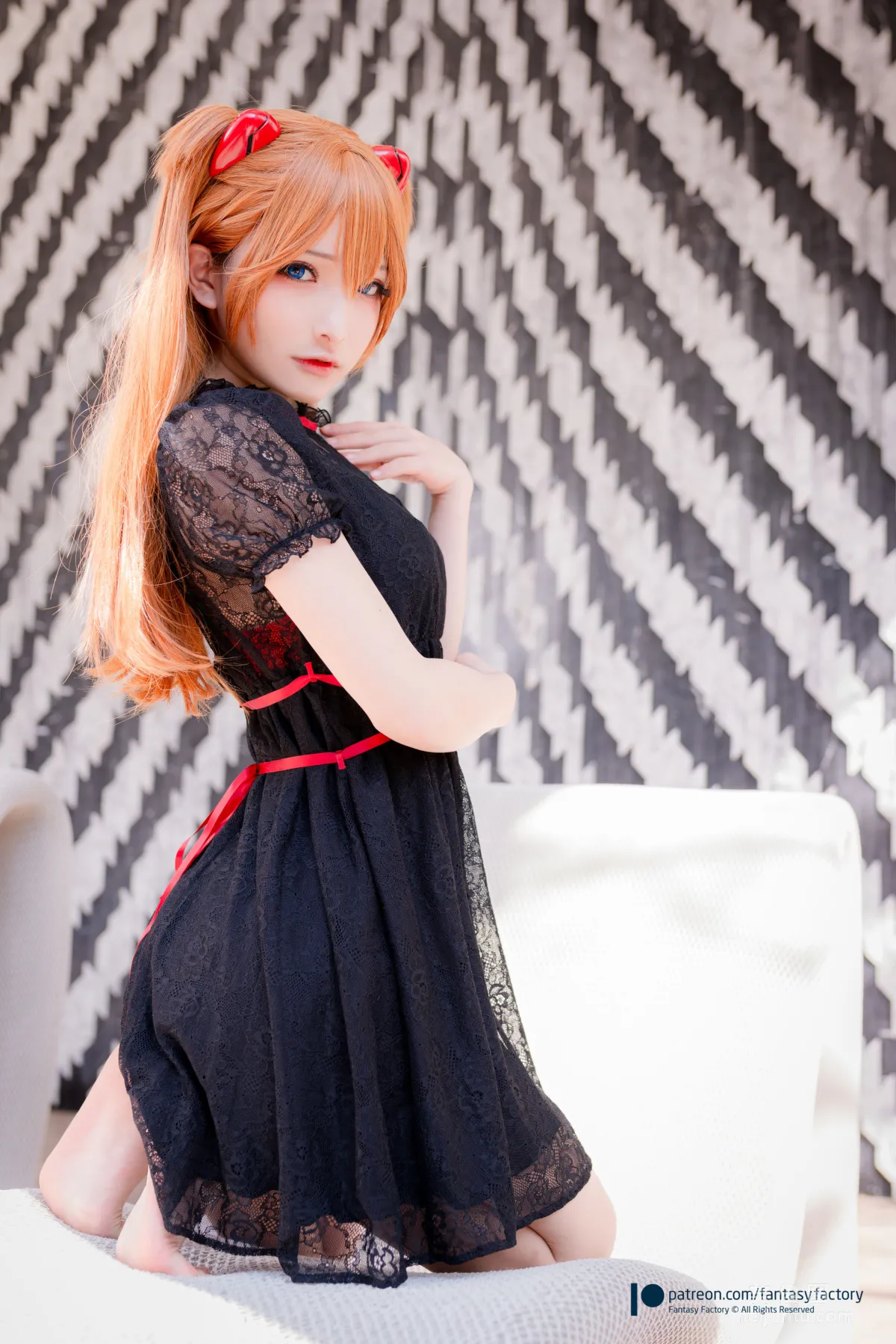[Cosplay] Xiao Ding, Fantasy Factory - Lace, Maid, Trench Coat photo 16