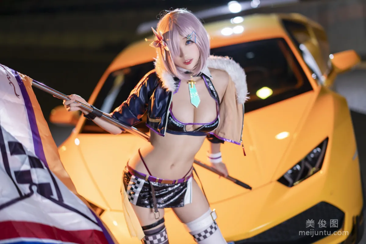 [Cosplay] 周叽是可爱兔兔 - 玛修赛车3