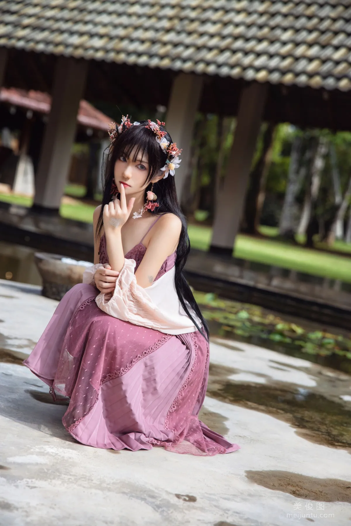 [Cosplay Photos] Nantao Momoko, Purple Daily photo 4
