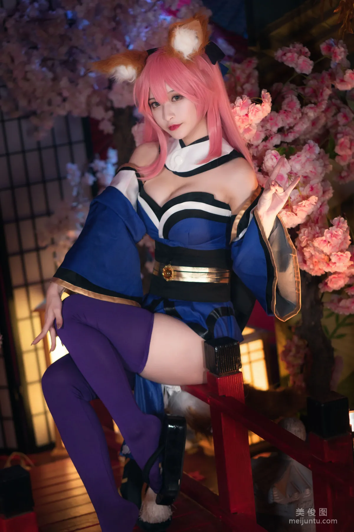 [Cosplay] Anime Blogger Tieban Shaogui Wu w - Tamamo no Mae Original Skin photo 12