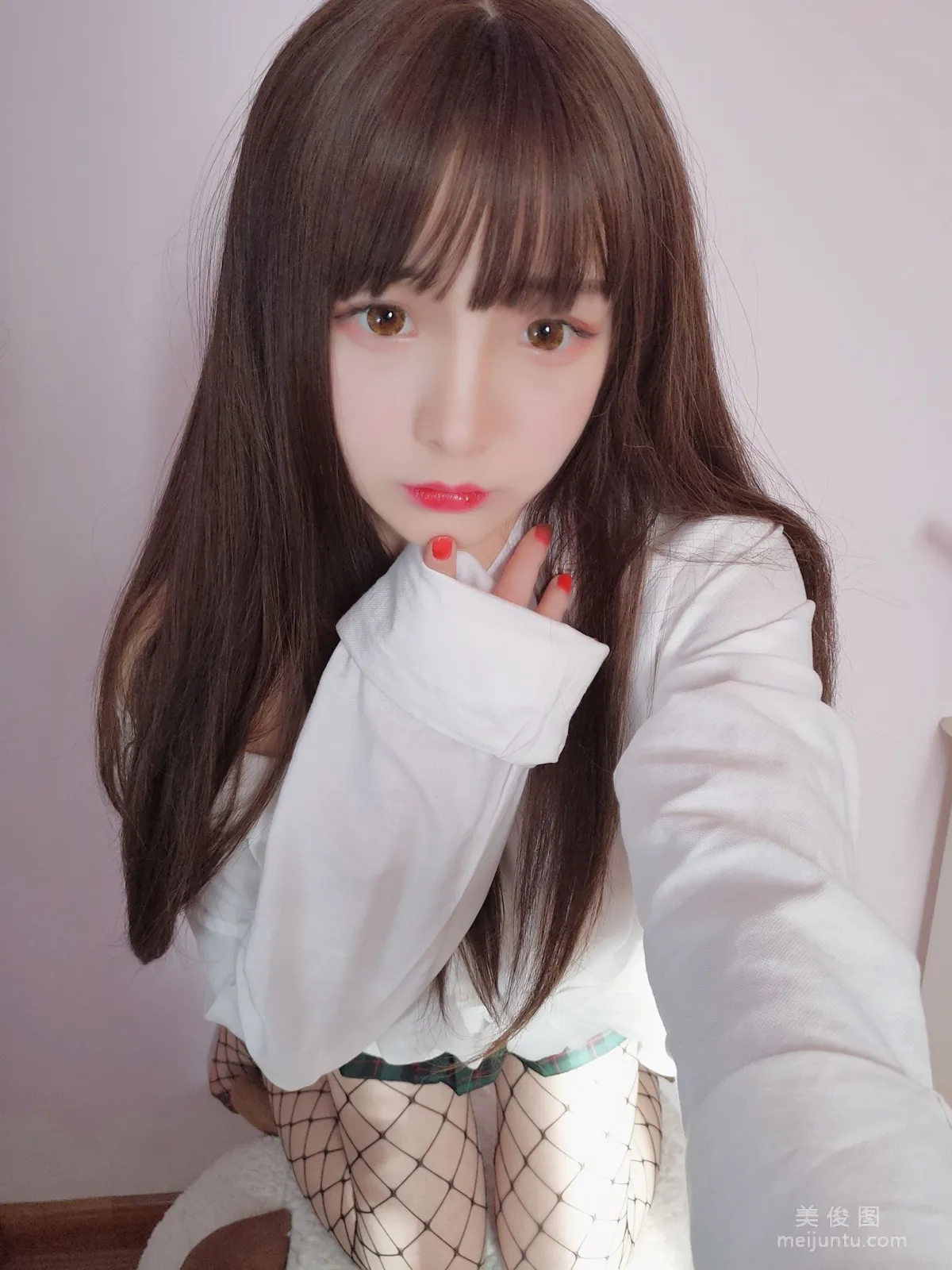 [Cosplay] 2D Beauty Guchuan kagura - Boyfriend Shirt photo 9