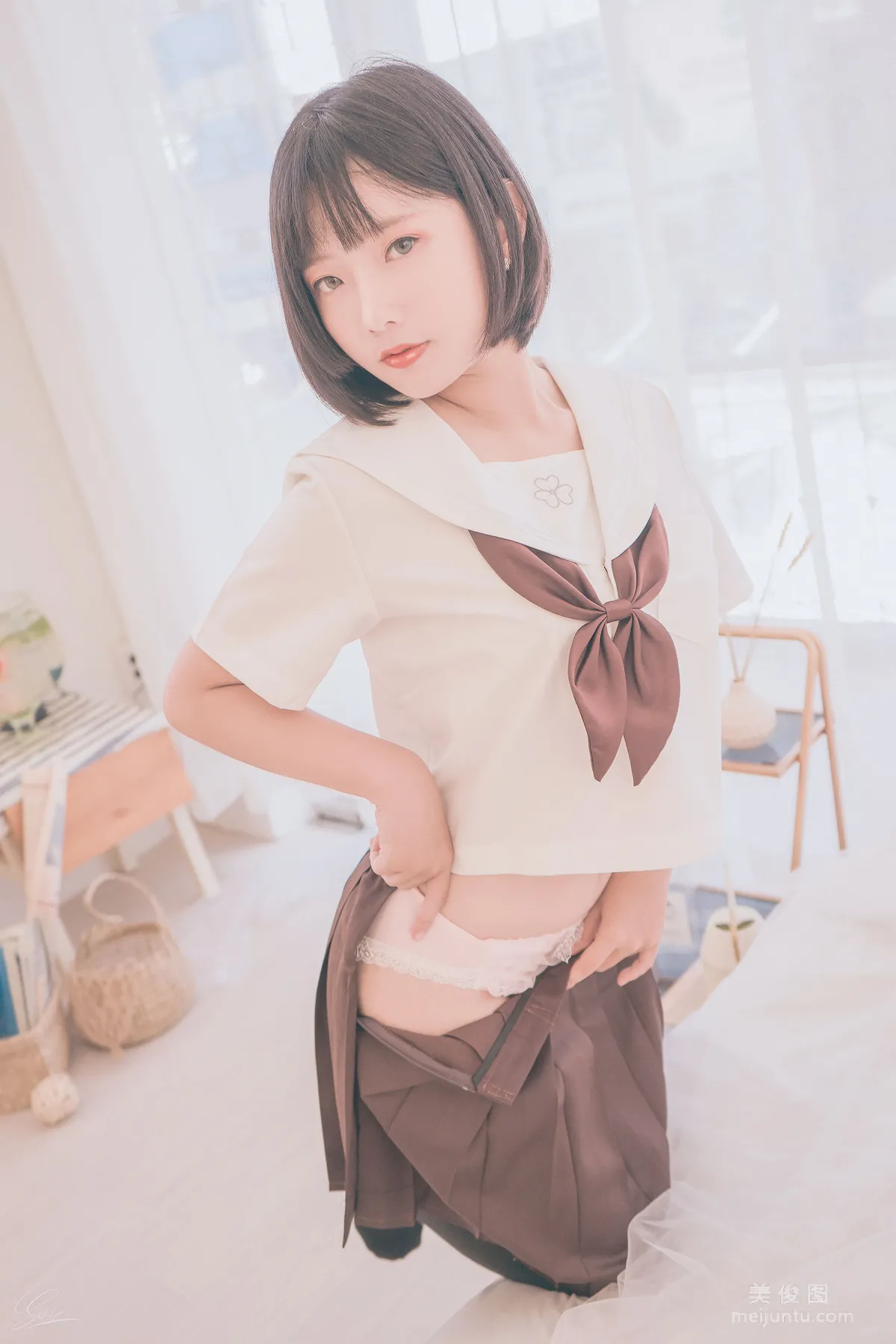 [Cosplay] Messie Huang - Birthday Seifuku 寫真集 13