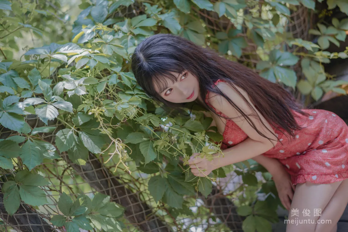 [Cosplay] Big-Eyed Cute Girl Heimaomao OvO - Strawberry photo 7